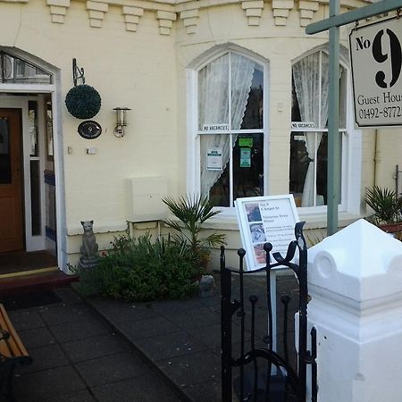 No. 9 Guest House Llandudno Exteriör bild